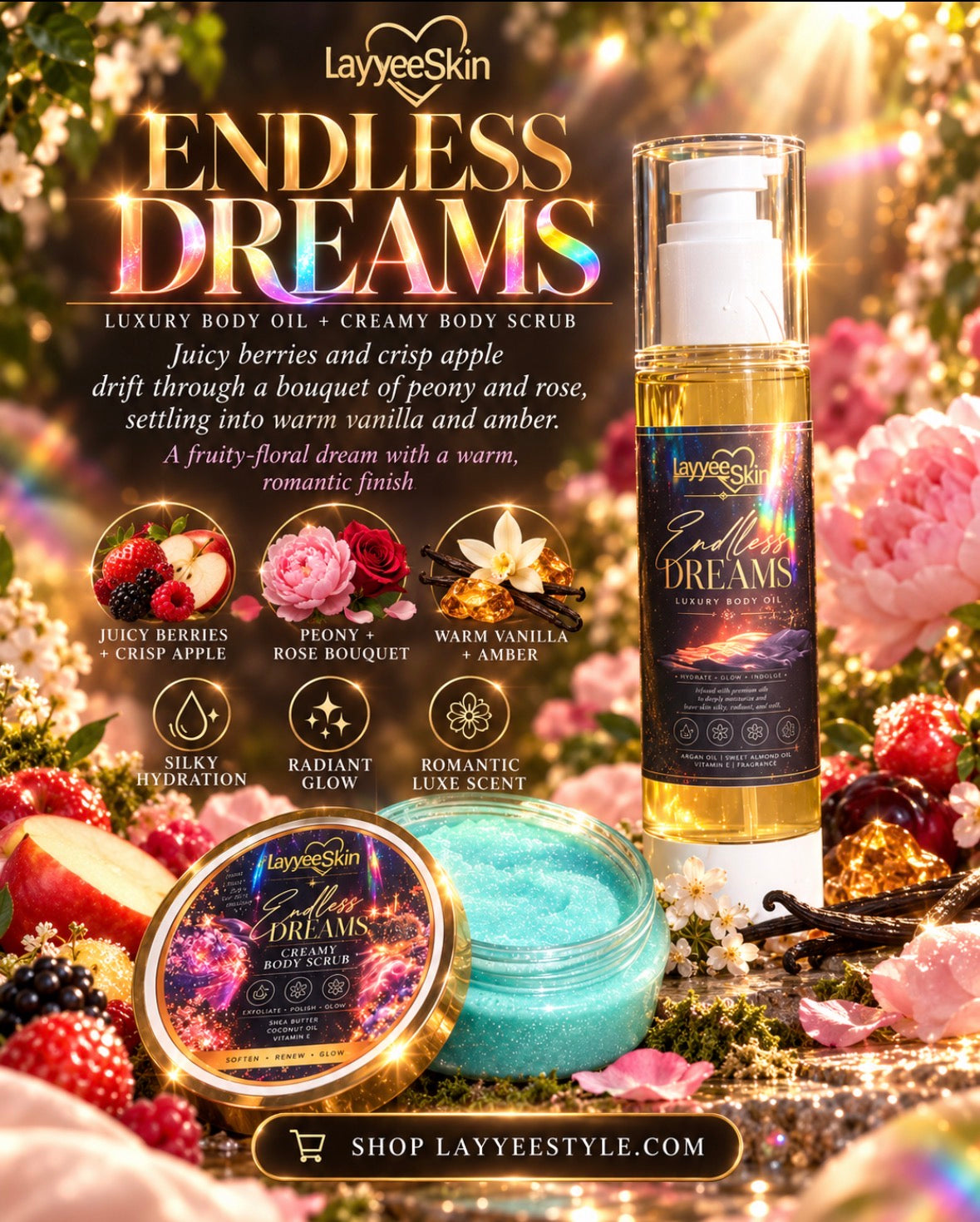 Endless Dreams Luxury Body oil