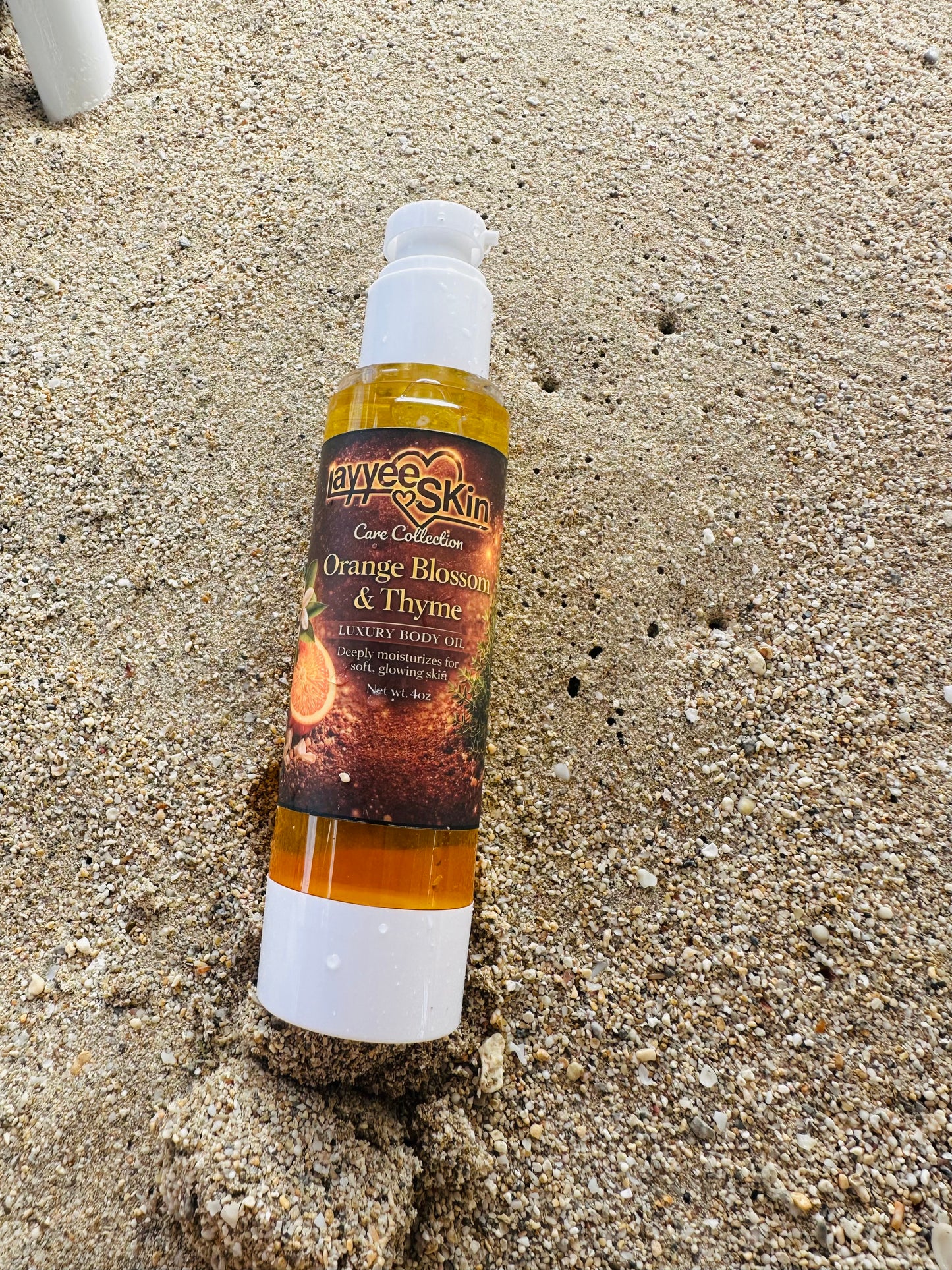 NEW! Orange Blossom & Thyme Body Oil | LayyeeSkin