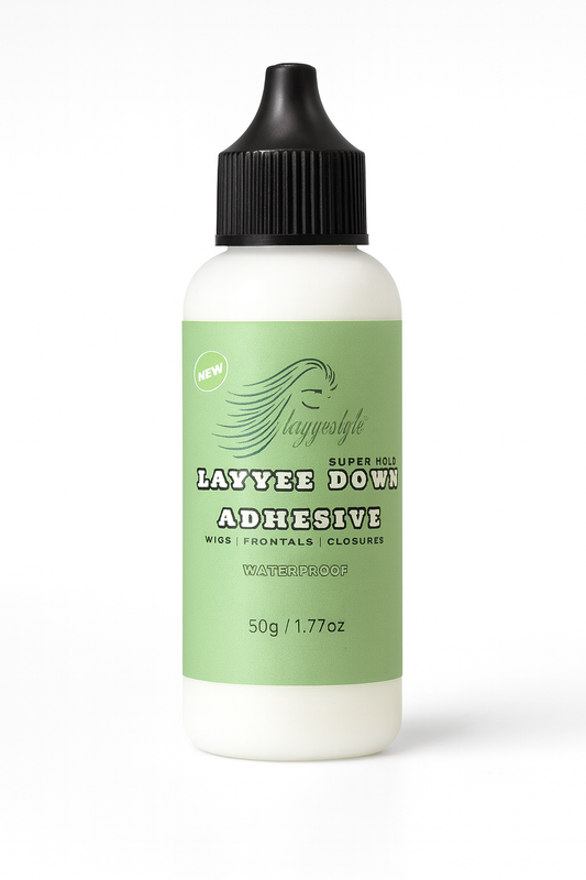 Layyee Down Adhesive – Super Hold Waterproof Lace Glue (50g / 1.77oz