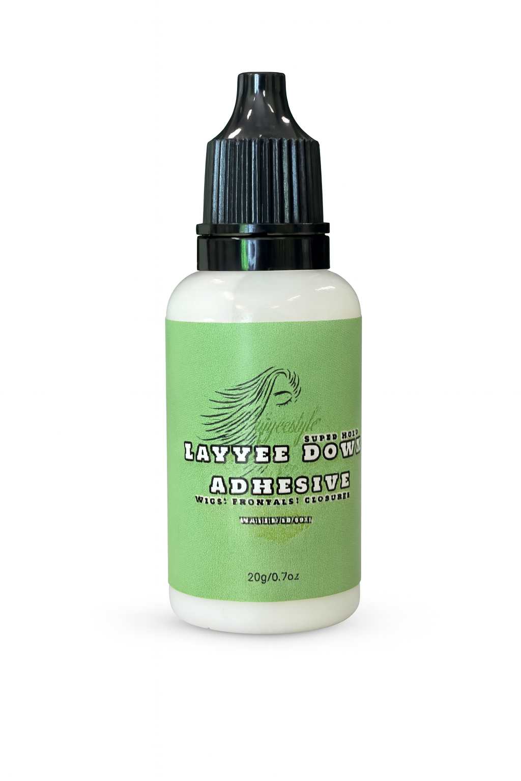 Layyee Down Adhesive – Super Hold Waterproof Lace Glue (20g / 0.7oz)